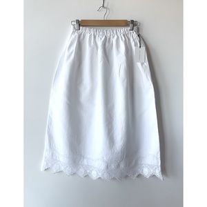 Mesa Workshop Reworked Vintage Tablecloth Skirt